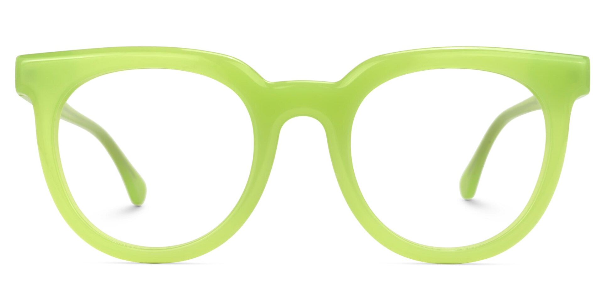Round Shabien Green Glasses deals -Zeelool Glasses0