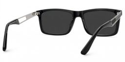 Osvaldo Rectangle Black Glasses4