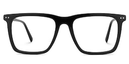 Frantz Square Black Glasses1