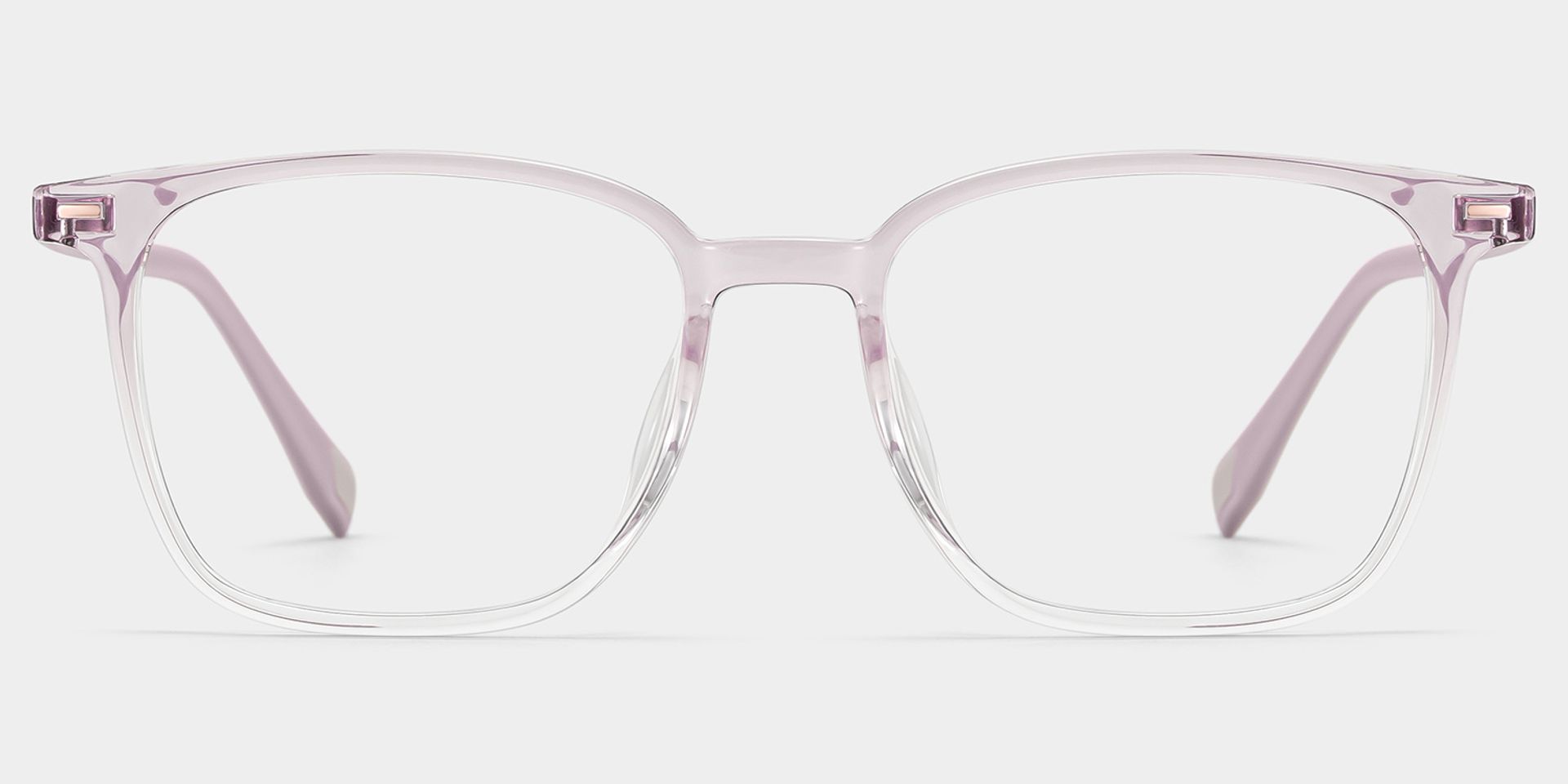 Charles Pink Square Frame Glasses for Women | ZEELOOL1