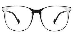 Sellars Black White Round Glasses1