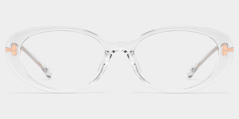 Blaire Oval Clear Glasses