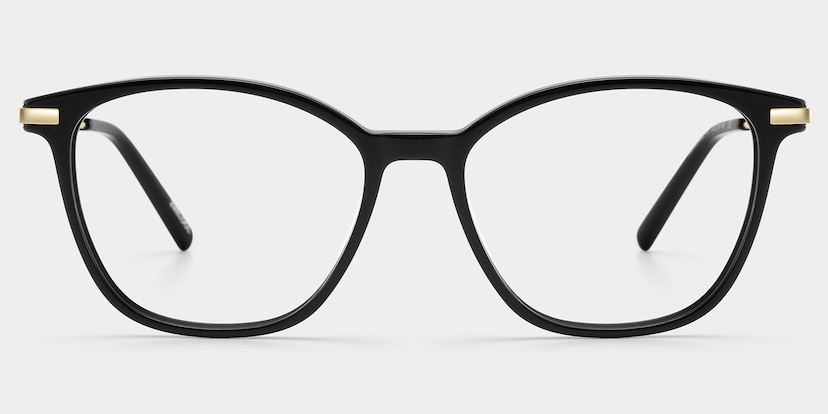 Jessica Cat-eye Black Glasses