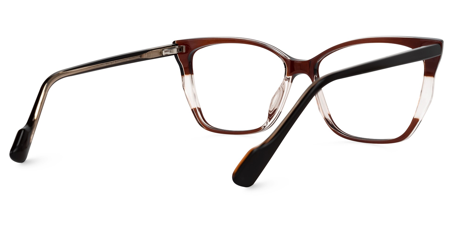 Cateye Gianna Brown Glasses deals -Zeelool Glasses3