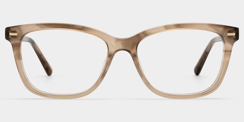 Sawyer Brown Rectangle Glasses