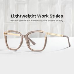 Sidibe Square Khaki Glasses0