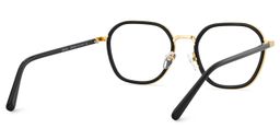 Mitchell Geometric Black Glasses5