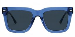 Redina Blue Square Sunglasses0