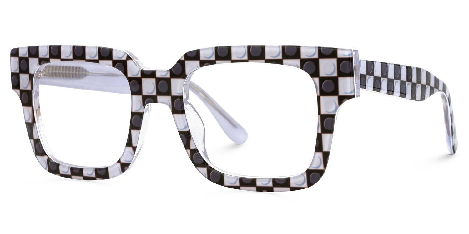 Roger Boodoo Boodoo Blue Light Blocking Glasses Rectangle Black Gray Glasses