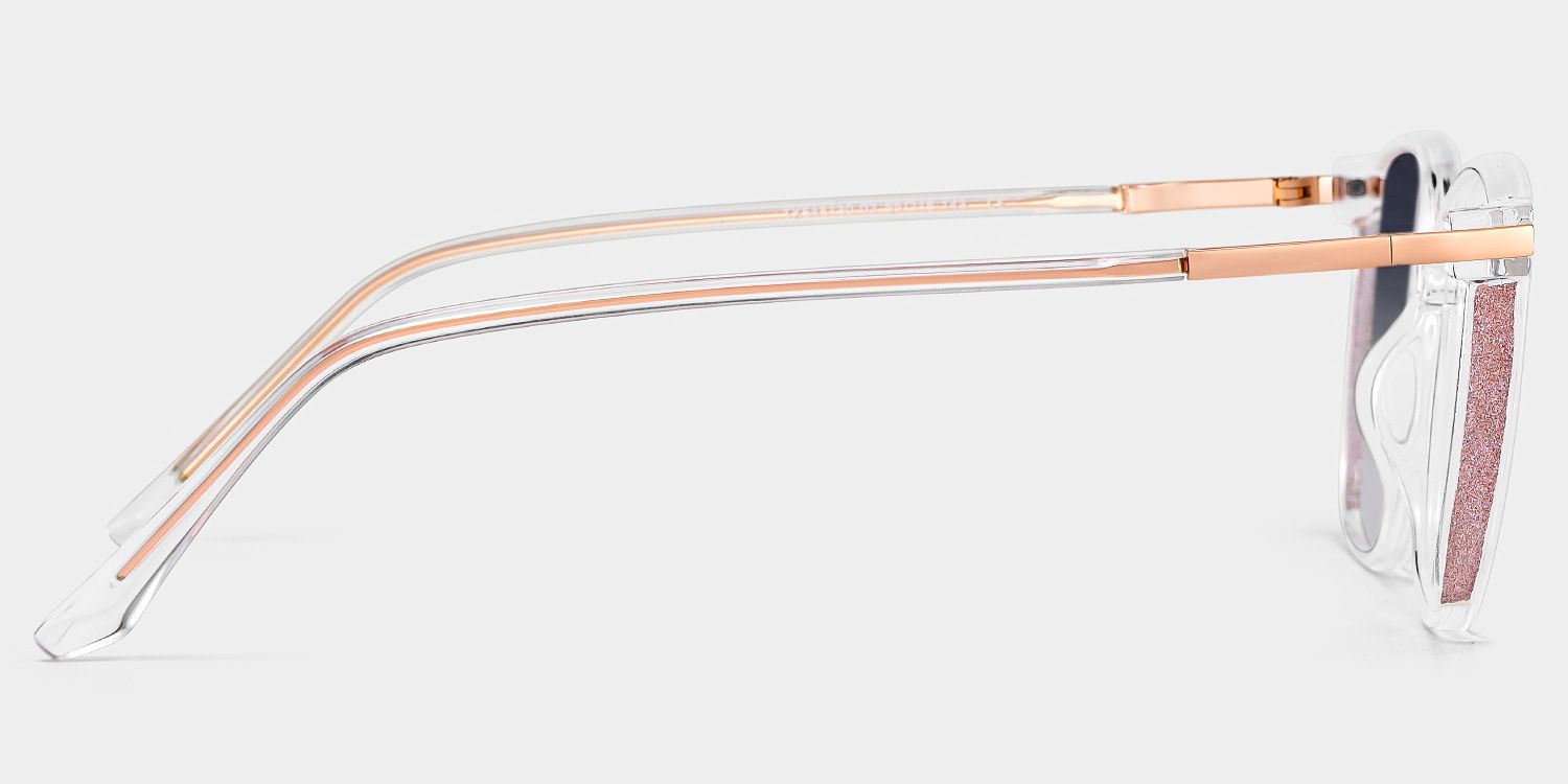 Rodz Square Clear Frame Glasses | Zeelool Optical3