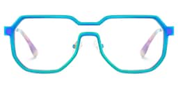 Hype Geometric Iridescent Glasses2