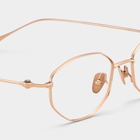 Everett Geometric Gold Glasses5