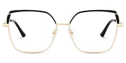 Shayla Square Black Glasses1