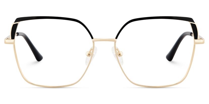 Shayla Square Black Glasses