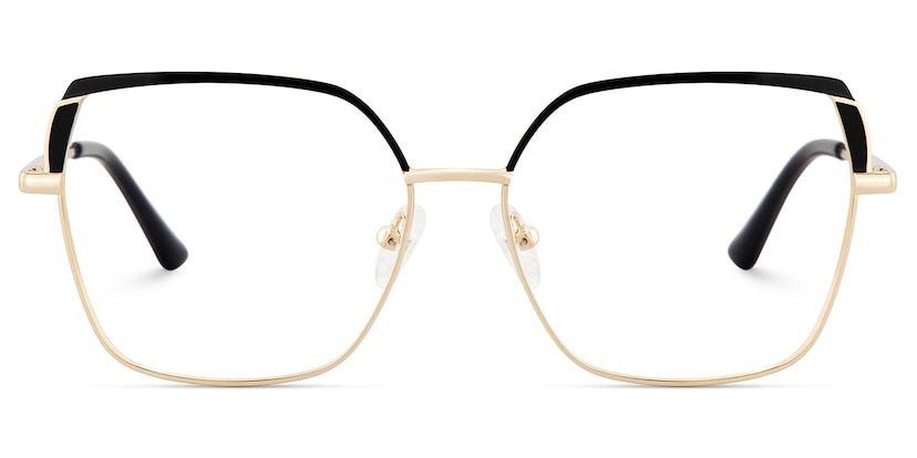 Shayla Square Black Glasses