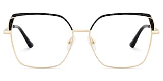 Shayla Square Black Glasses1