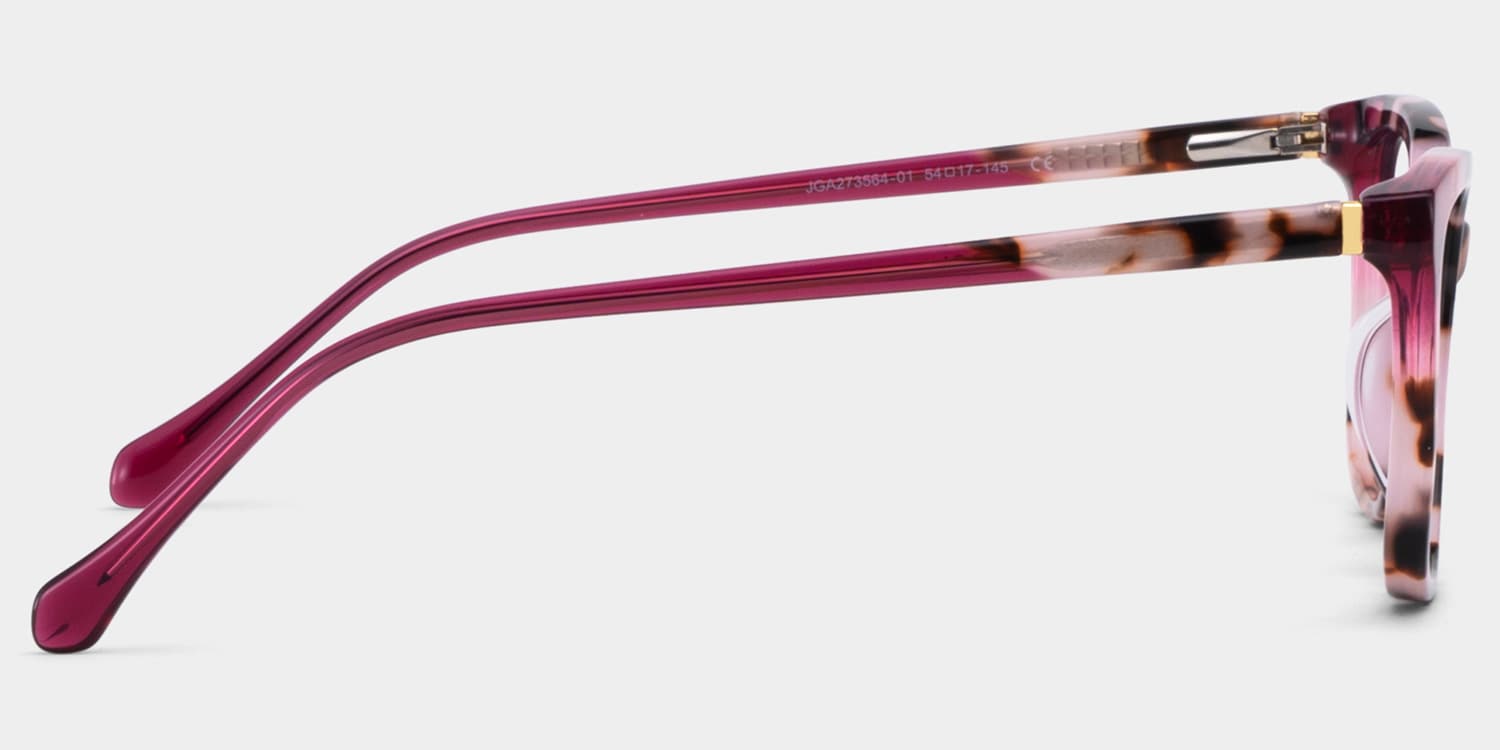 Juno Rectangle Tortoise Glasses4