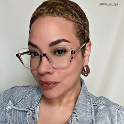 Kellina Square Two-Tone Glasses6