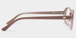 Lennon Brown Oval Glasses4
