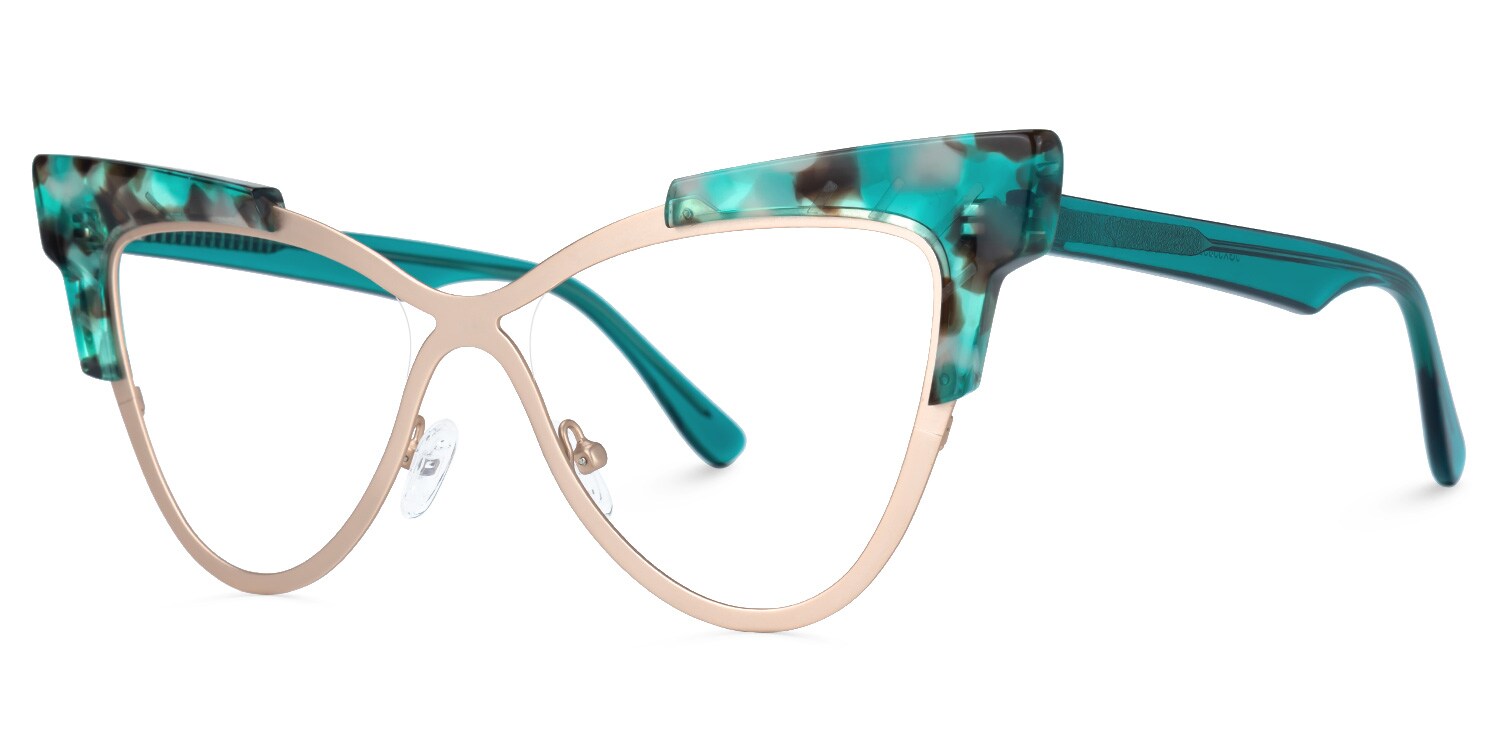 Bakali Design Frame Eyeglasses  -Zeelool Glasses1