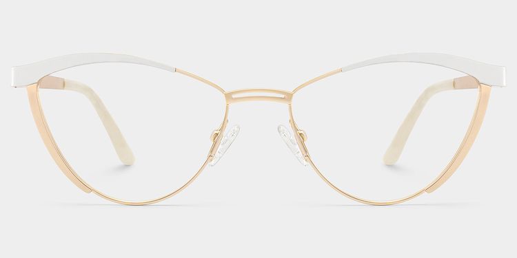 Sydney Cat Eye Gold Glasses