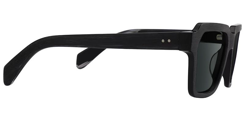 Richard Rectangle Sunglasses with Black Matte Frames3