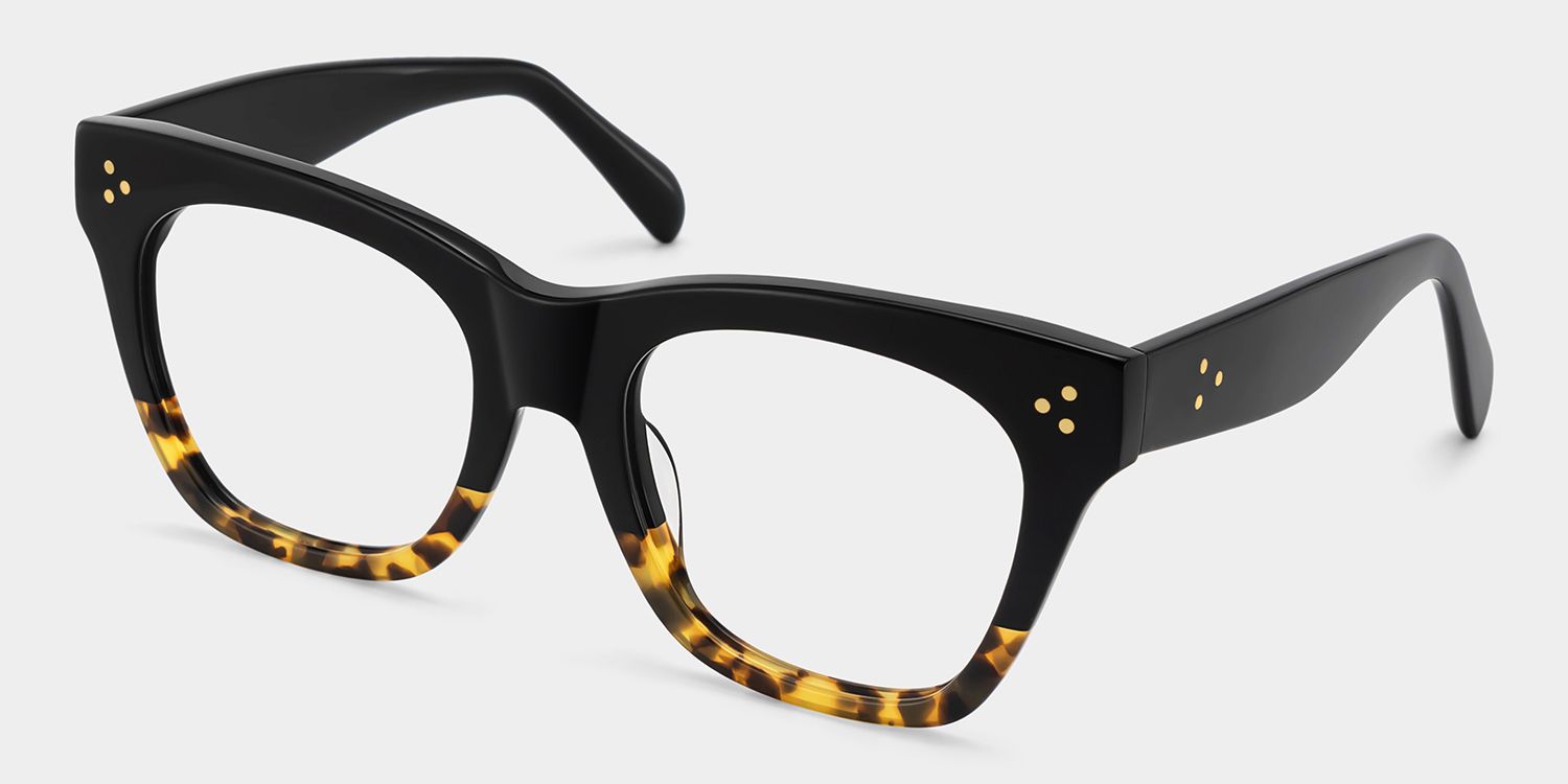 Tandy Rectangle Tortoise Frame Glasses | Zeelool