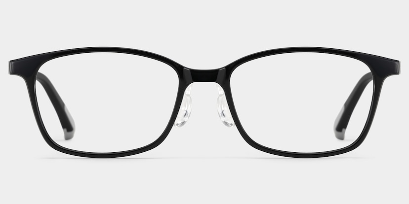 Finne Rectangle Black Glasses
