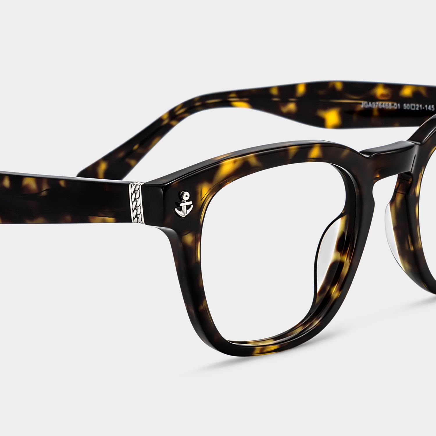 Pierce Tortoise Round Glasses Frames in Vintage Vibes | ZEELOOL5