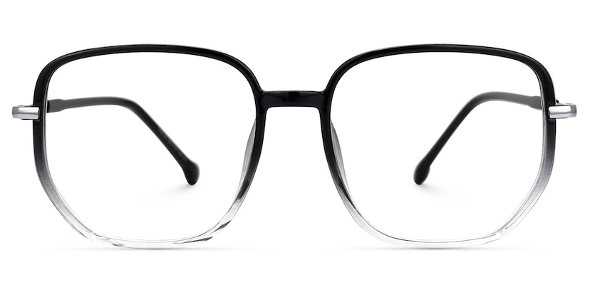 Joana Geometric Black-Crystal Glasses