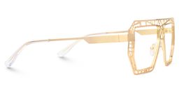 Blake Geometric Gold Glasses2