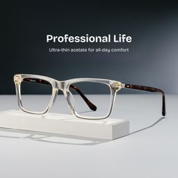 Harper Rectangle Yellow Glasses0