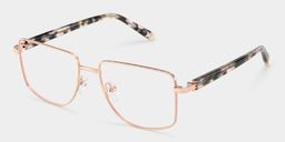 Felicity Geometric Gold Glasses3