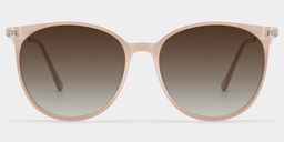 Chanty Round Pink Glasses0