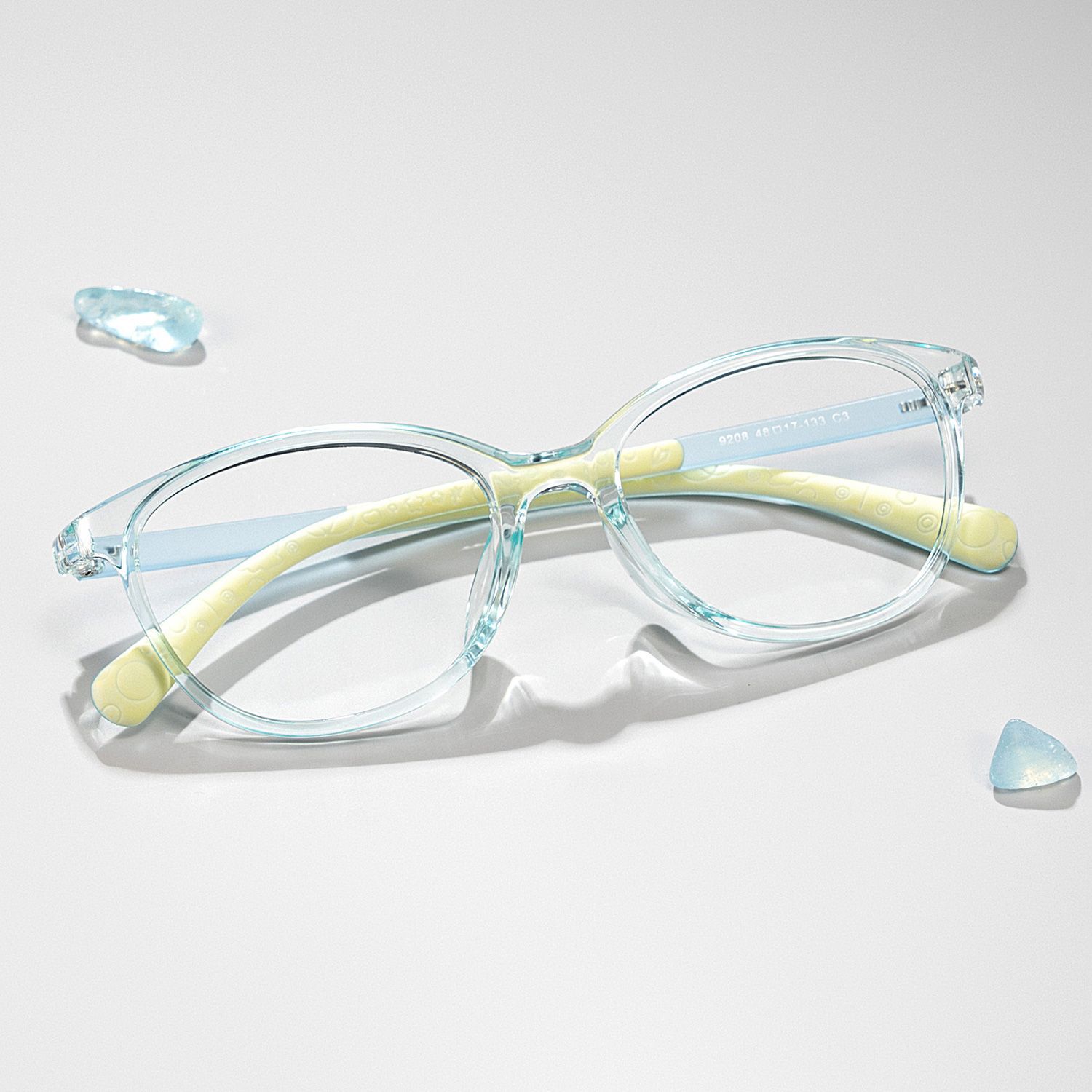 Kids Oval Amaker Glasses with Cute Style -Zeelool0