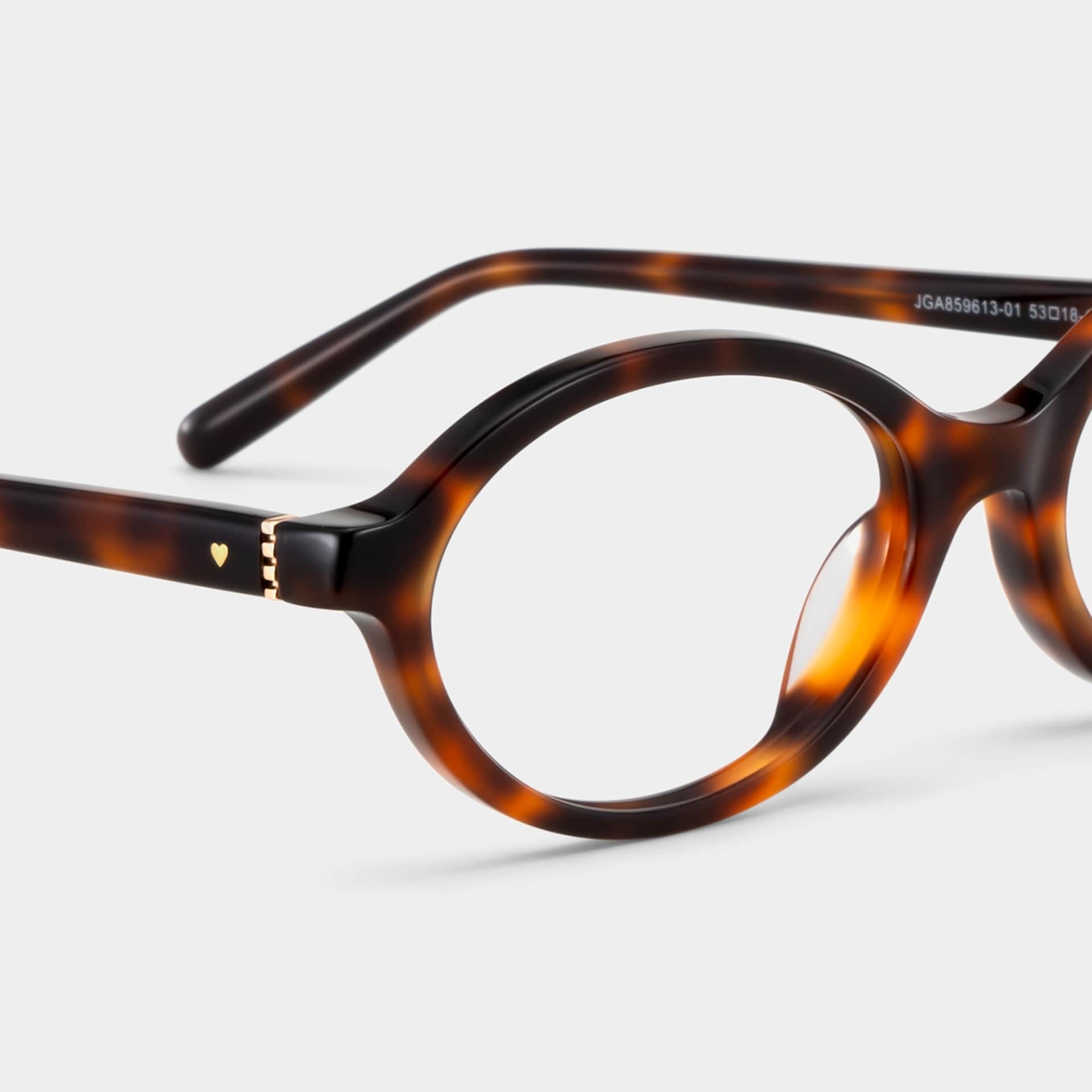 Oval Tortoise Eyeglasses- Everly Acetate Frame Glasses8
