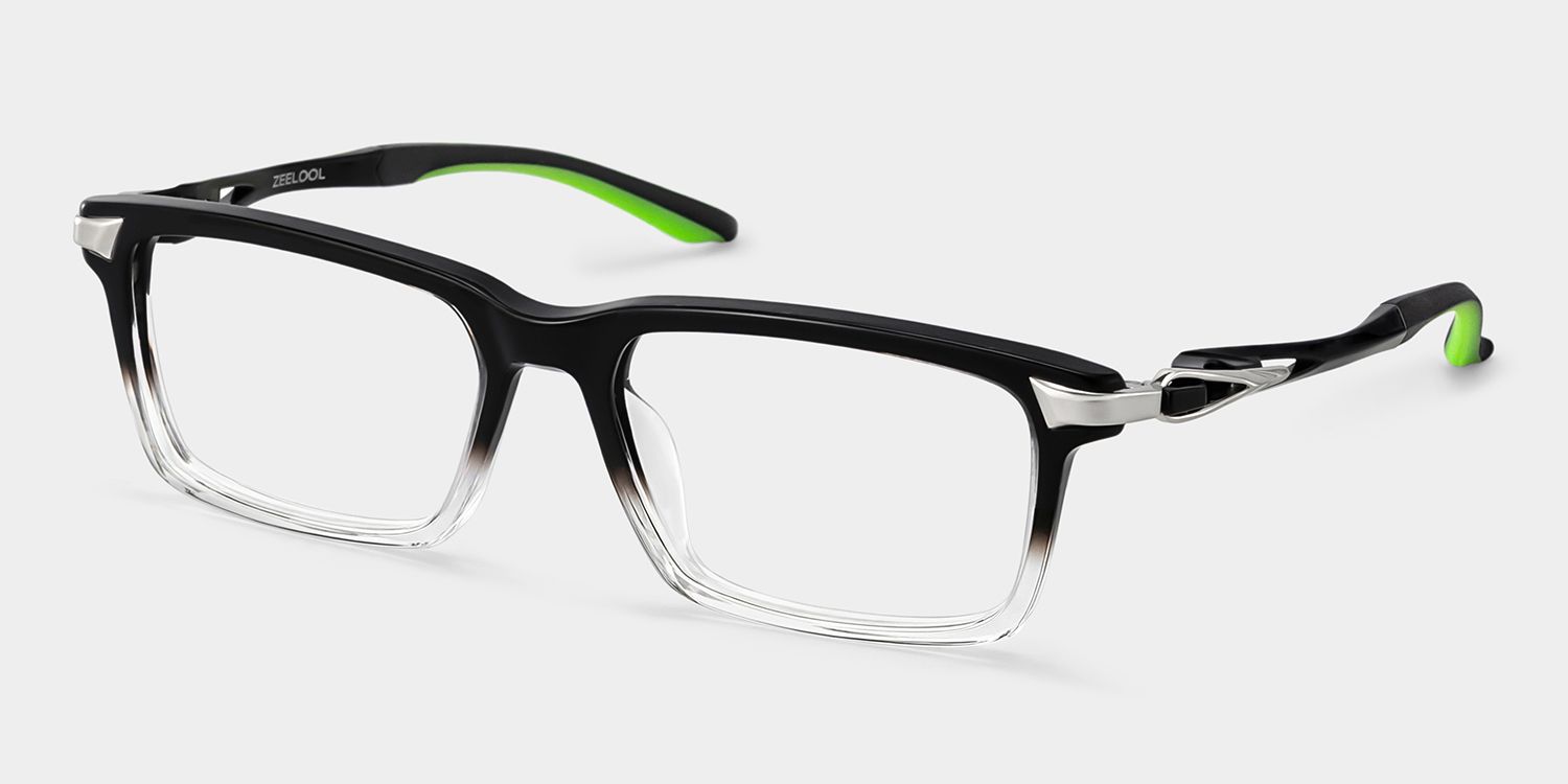 Orion Black Thin Frame Eyeglasses for Men| ZEELOOL2