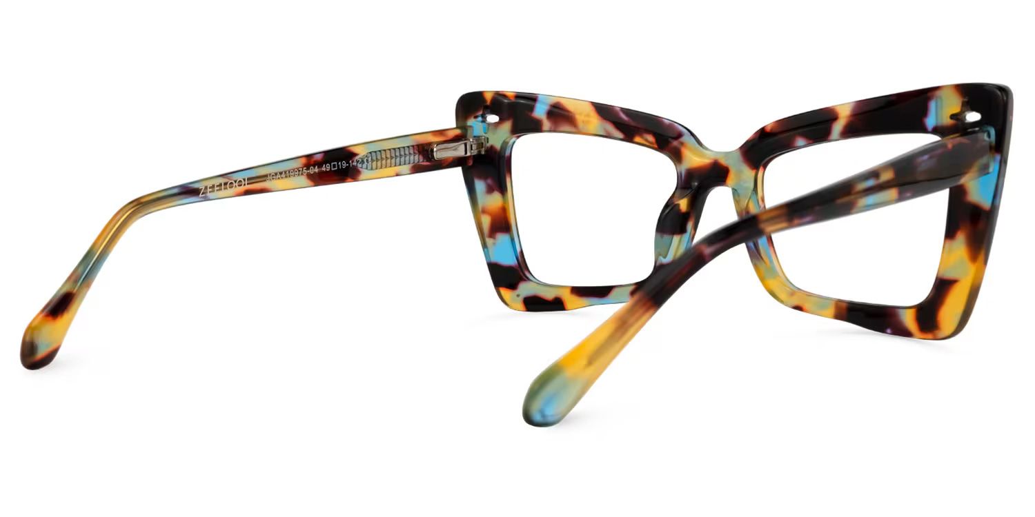 Kairos Cat-eye Acetate Tortoise Eyeglasses | Zeelool3
