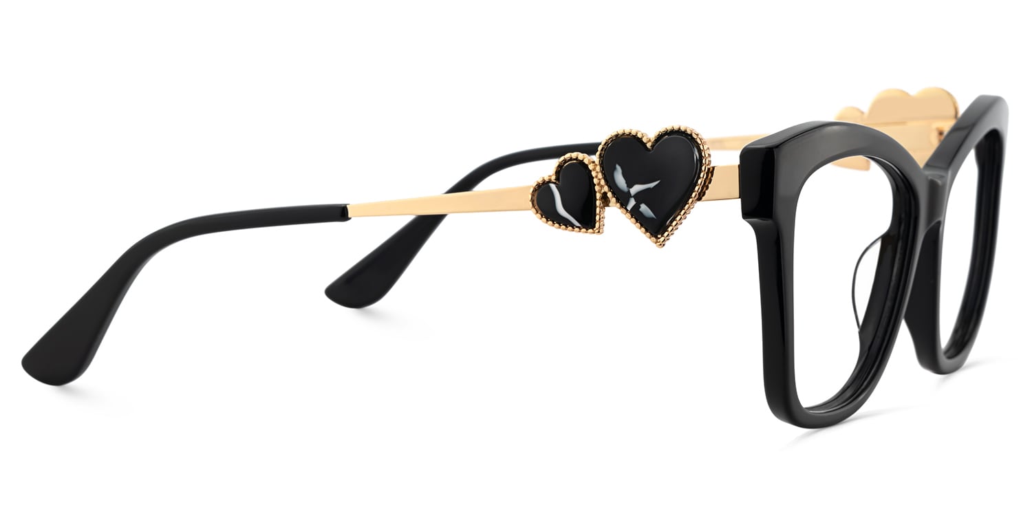 Sylla Butterfly Black Glasses4