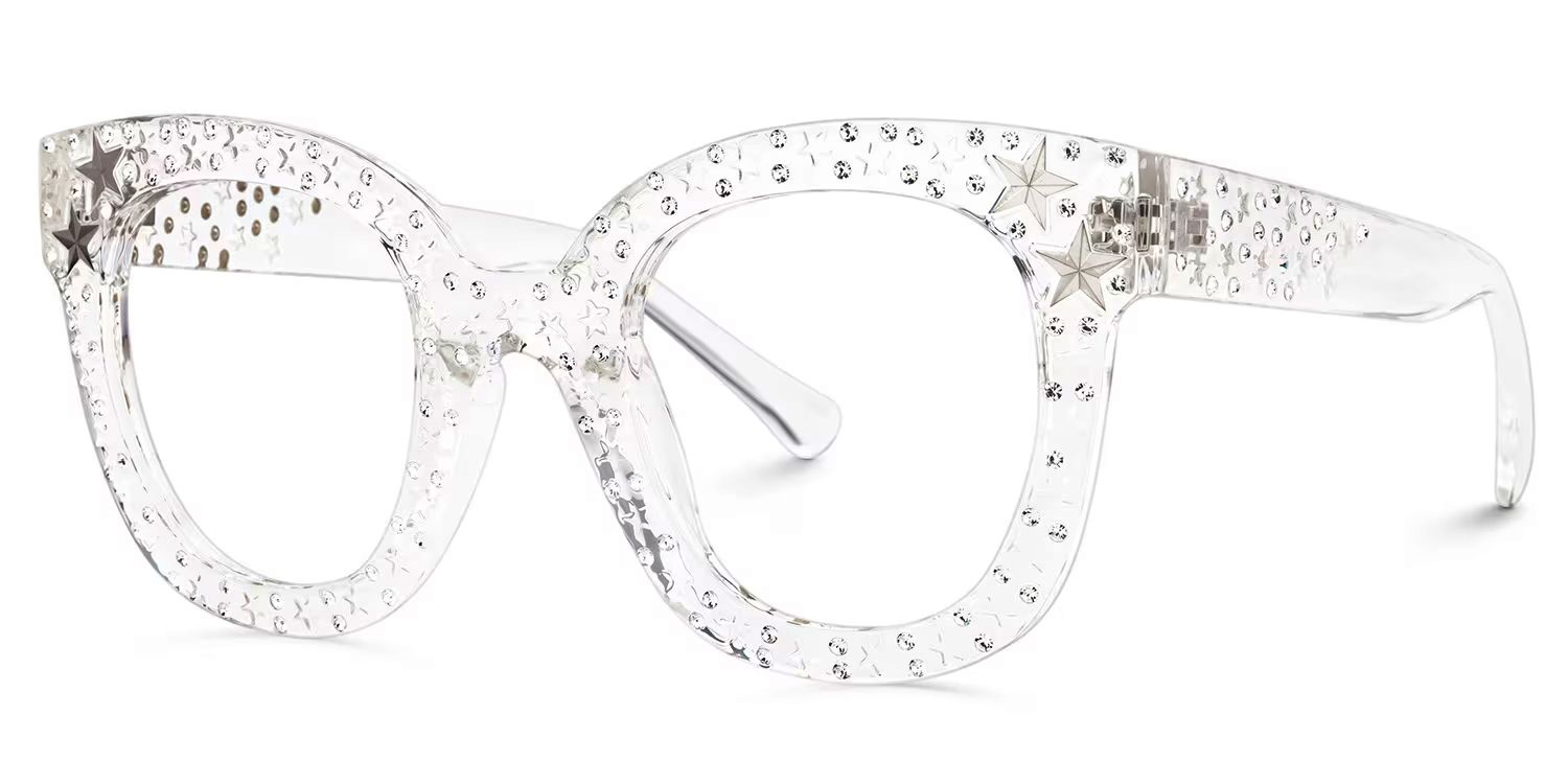 Kahle Cat Eye Clear Frame Glasses for Women | ZEELOOL2