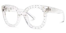 Kahle Clear Cat eye Glasses2