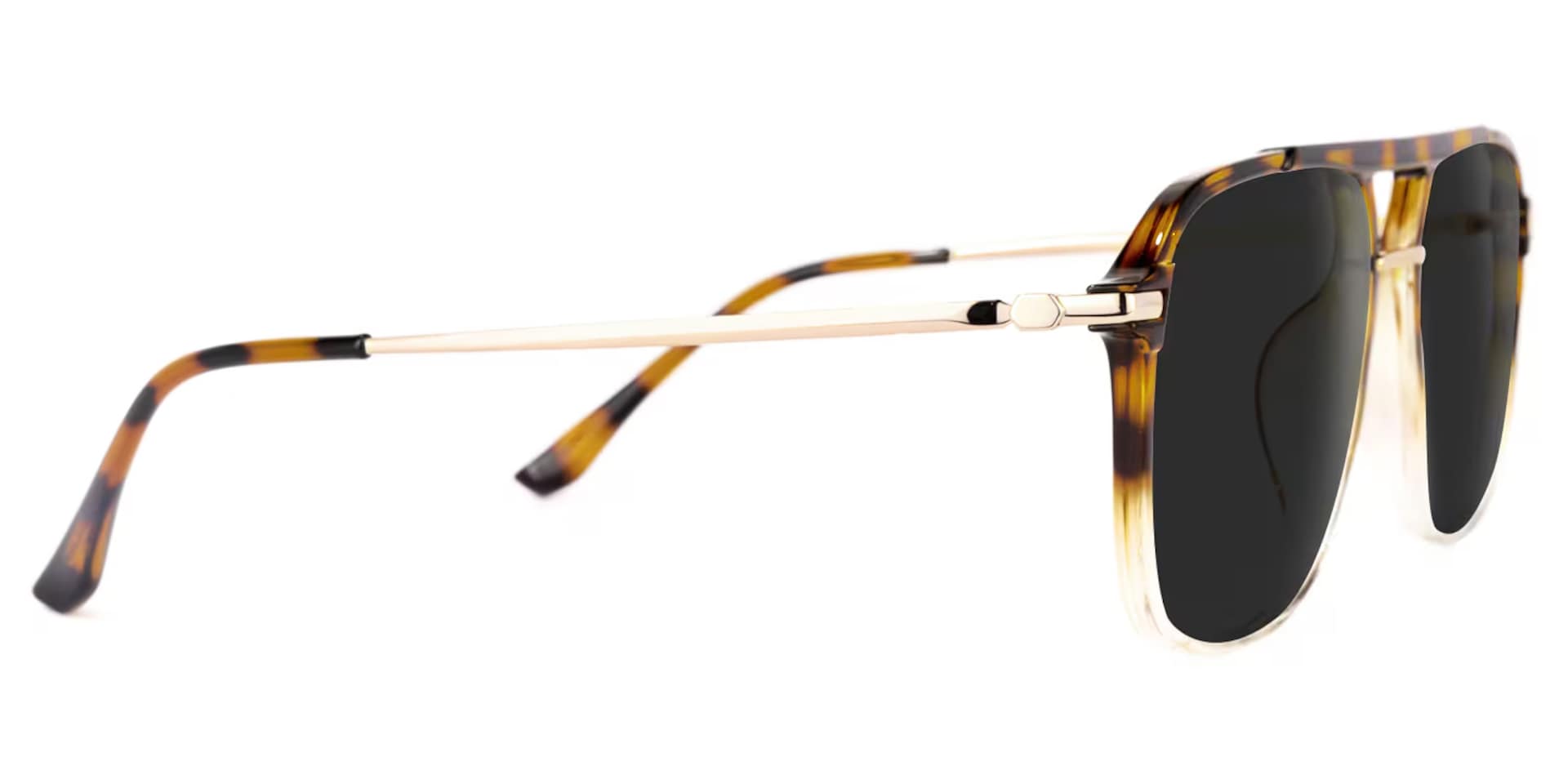 Sydnor Geometric Tortoise Sunglasses | Zeelool Glasses2