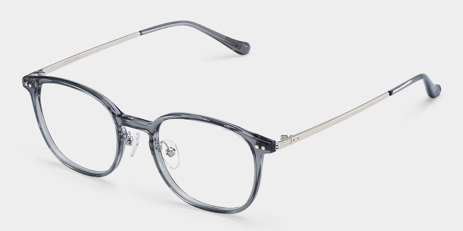 Mira Oval Gray Glasses3