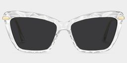 Juliet Cateye Clear Sunglasses0