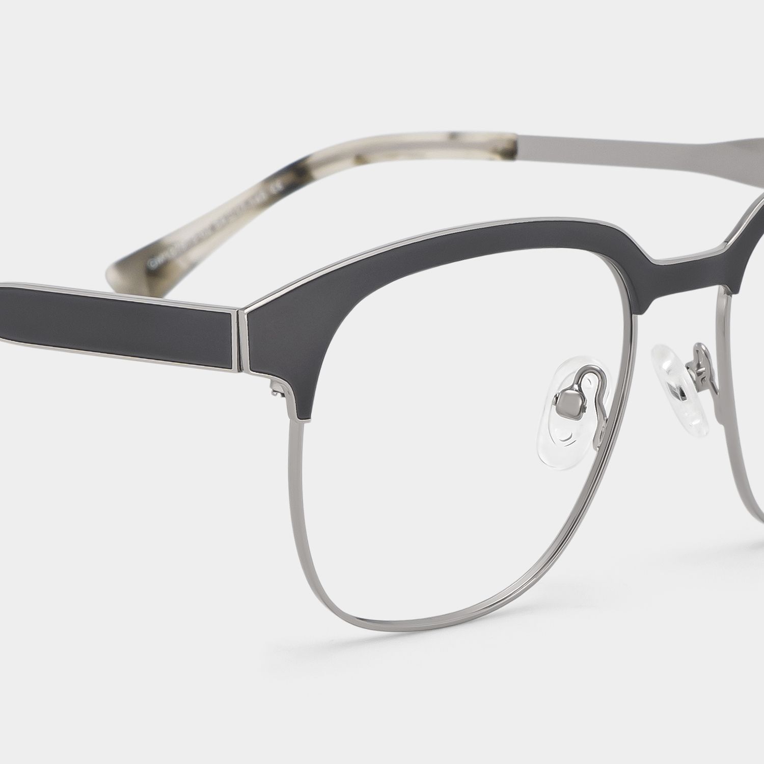 Wren Browline Dark-Gray Eyeglasses and Glasses Frames4