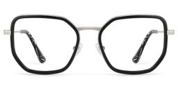 Levi Geometric Black Glasses1
