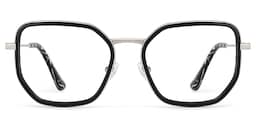 Levi Geometric Black Glasses1