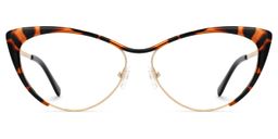 Ellen Cateye Tortoise Glasses0