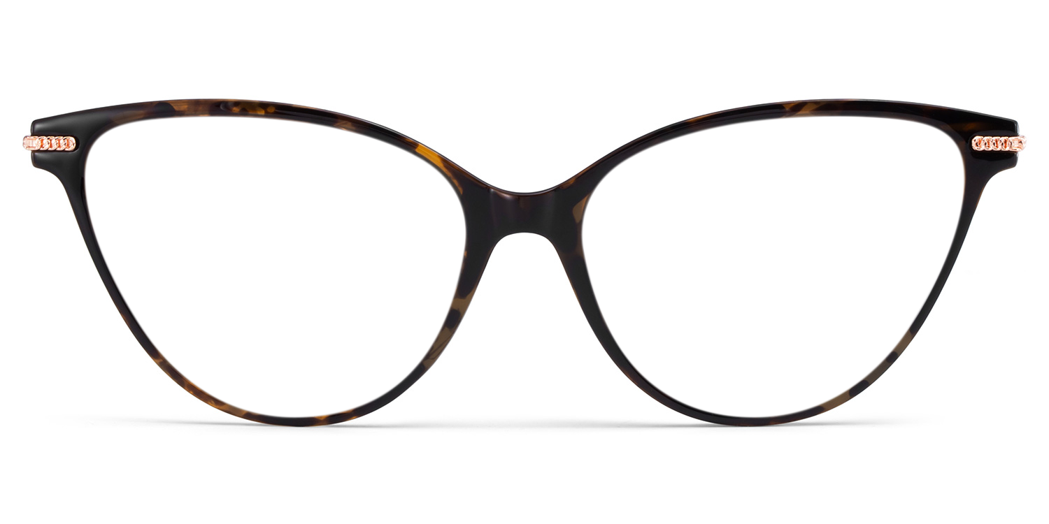 Jagger Tortoise Frame Glasses with Cat eye Frame Online | ZEELOOL
