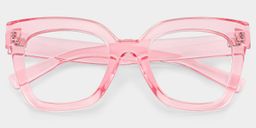 Malcolm Square Pink Glasses1